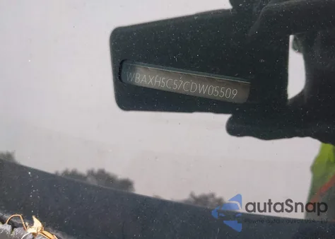 2012 BMW 528I xDrive из США, поврежденный, VIN WBAXH5C57CDW05509